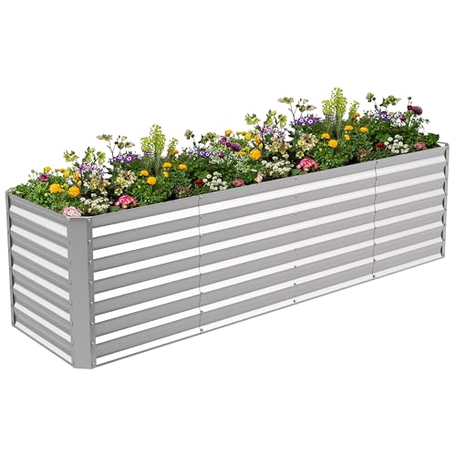 Galvanized Raised Garden Bed 2 Pack W893816