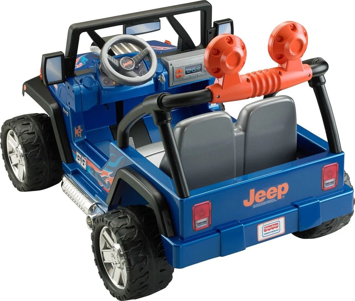 12V Battery-Powered Ride-On Toy Vehicle with Music & Sounds N767843