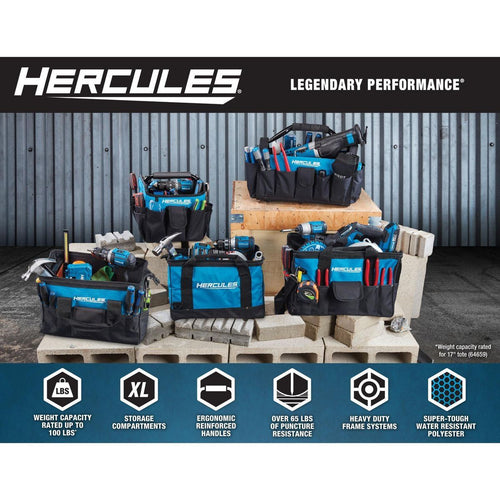 10 in. Tool Tote with 22 Pockets U1162