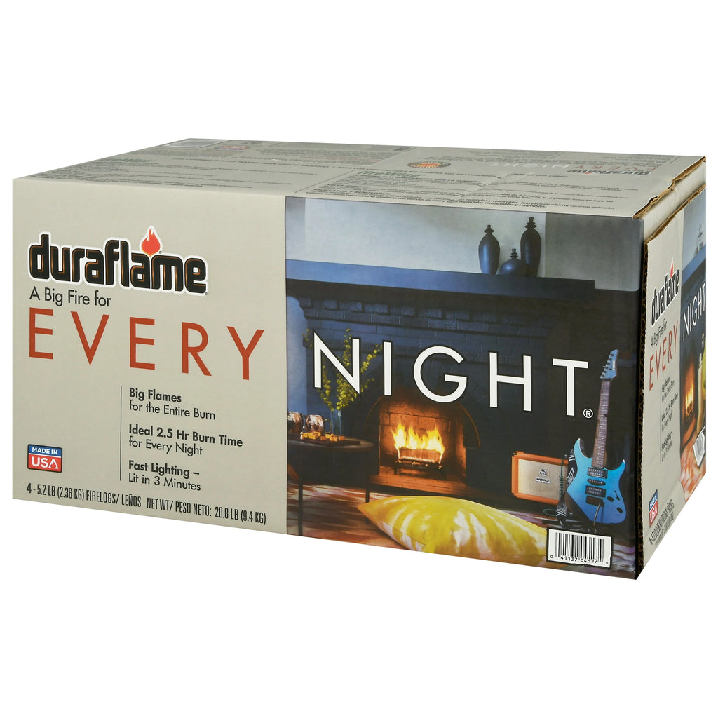5.2 lb Firelogs, 4 Logs per Case, 2.5 Hour Large Fire W767