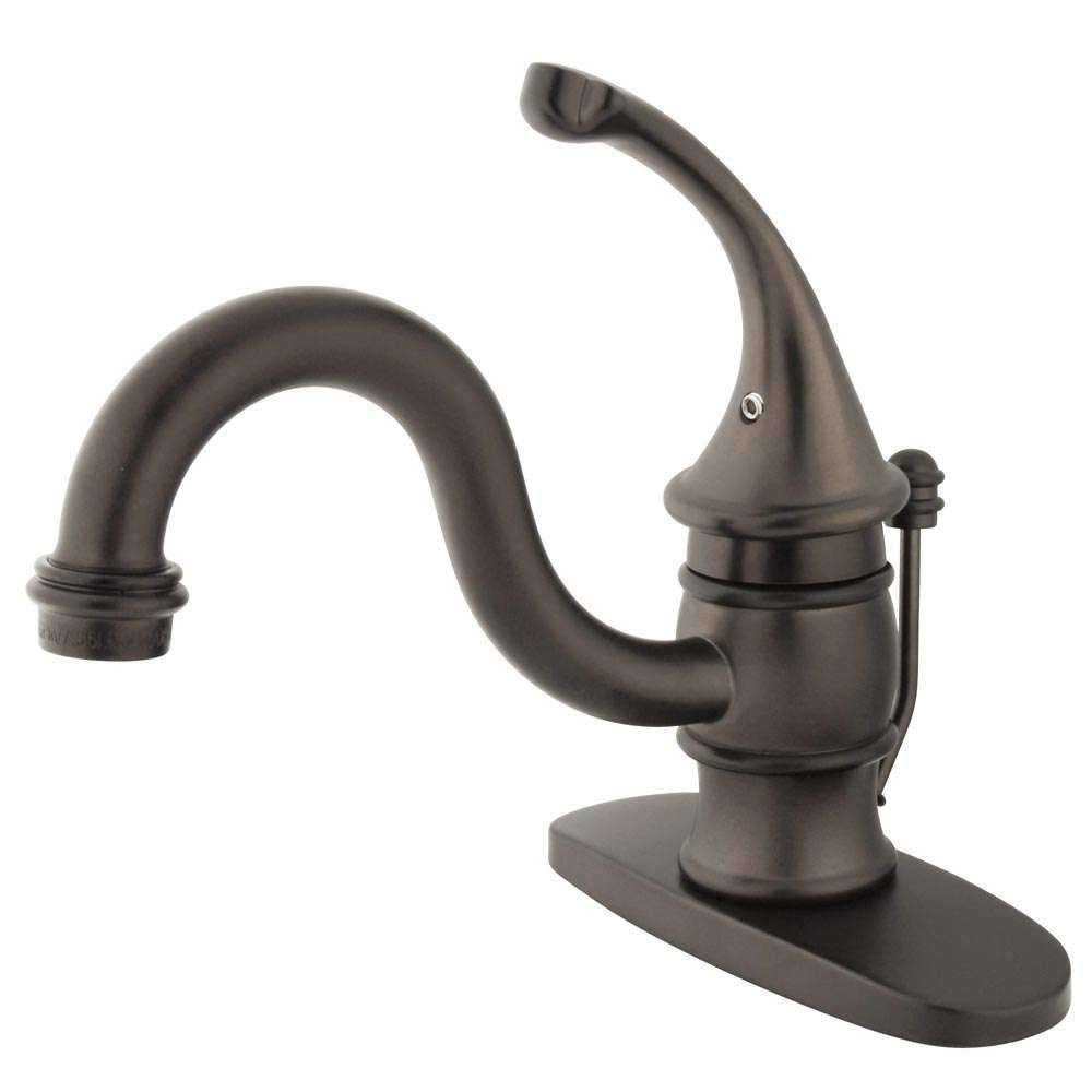 Oil Rubbed Bronze Single-Handle 4-Inch Centerset Lavatory Faucet R491