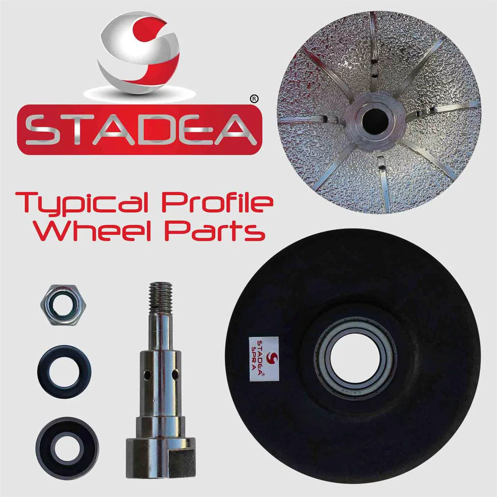 Diamond Profile Wheel Ogee 1" for Granite Marble Concrete Q775290