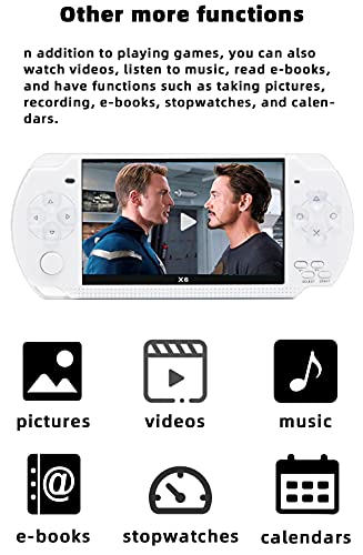 4.3 inch 8GB 2000 Games Handheld Game Console B95485