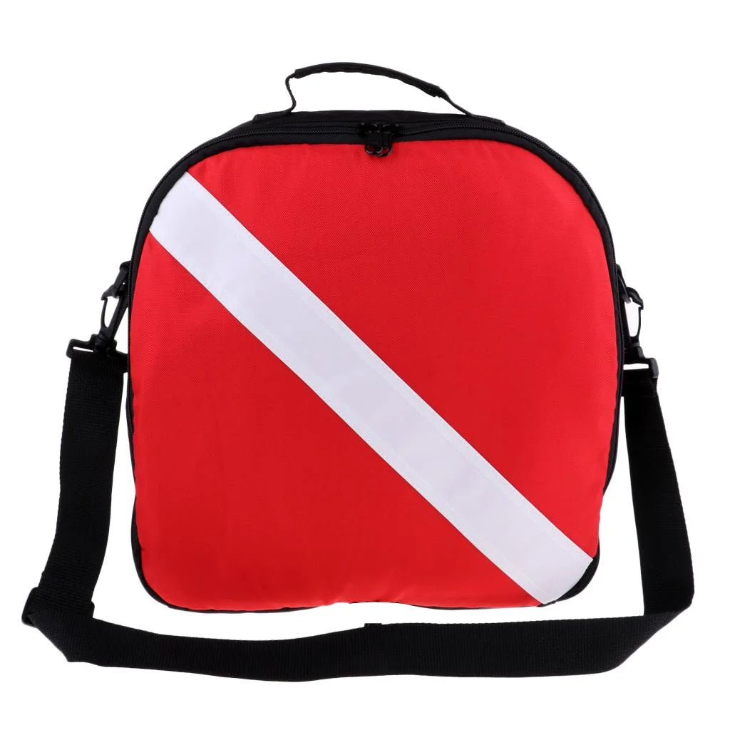 Dive Flag Regulator Gear Carry Travel Bag with Shoulder Strap X3411