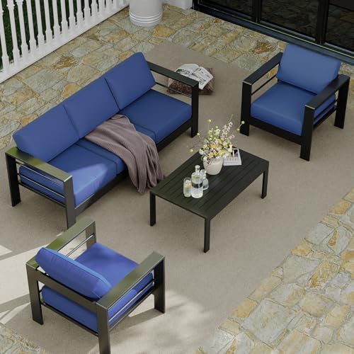 7 Seats Aluminum Patio Furniture Set G555