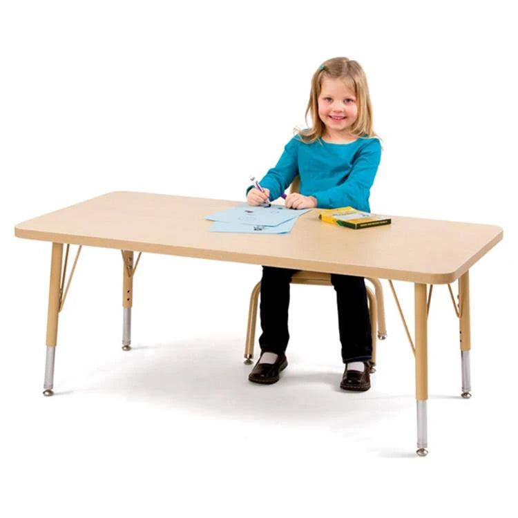 Prism Red Rectangle Activity Table X89398
