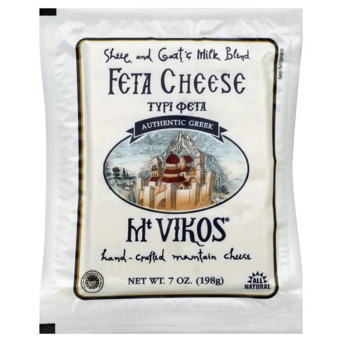 Traditional Feta Cheese, 7 Ounce, 12 per case N672860