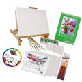 33 Piece Acrylic Painting Set with Table Easel W92307