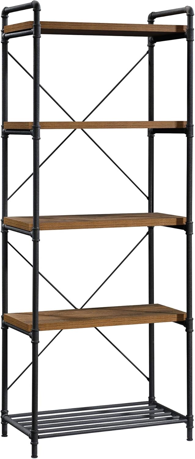 Checked Oak Bookcase D968715