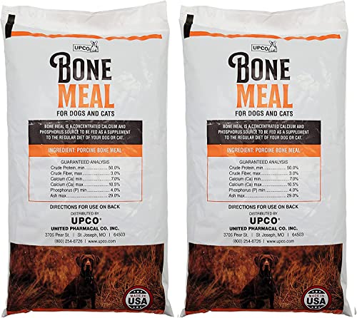 Bone Meal Steamed Powder for Dogs and Cats 2 Pack U364