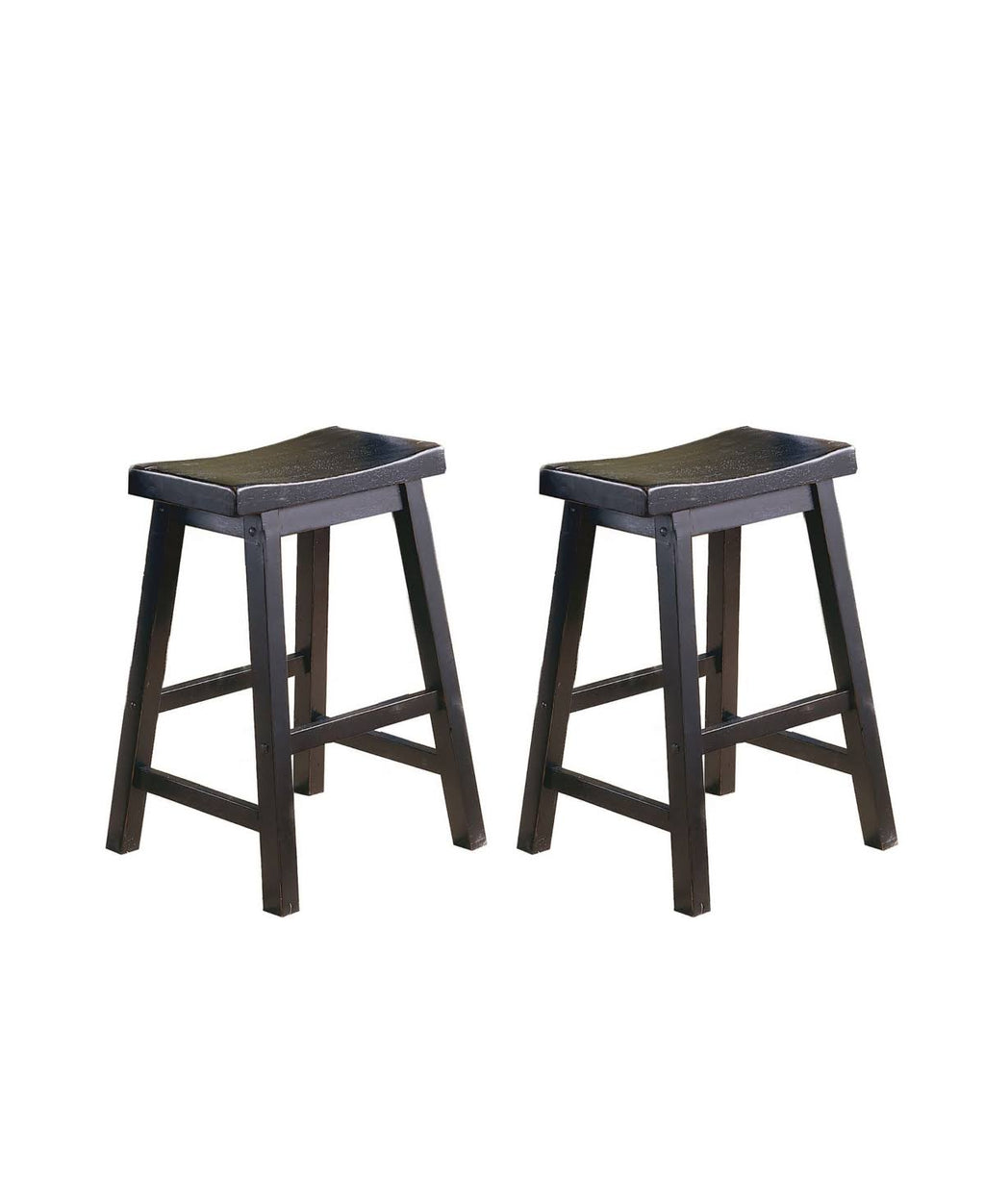 Oak Stool Set of 2 N6305