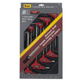 8 Piece SAE T Handle Hex Key Set R1048