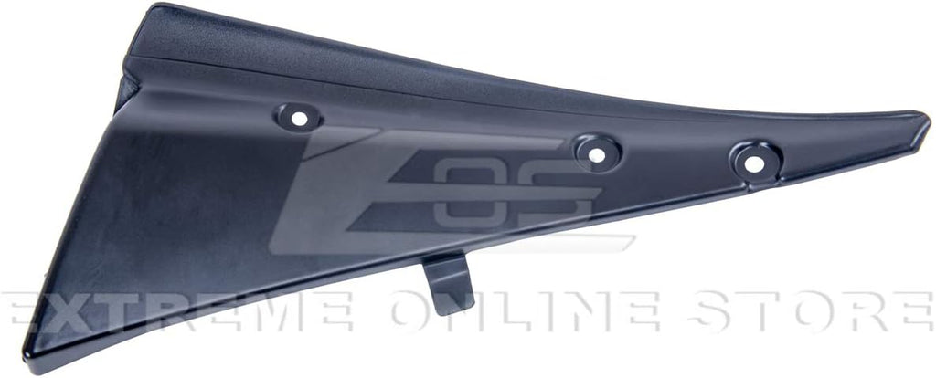 Black Front Side Splash Guards Mud Flap Pair Pack of 2 R975