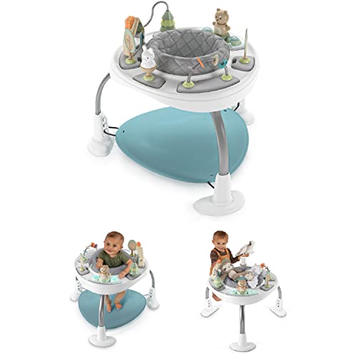 2-in-1 Baby Activity Center Jumper and Table with Infant Toys U516