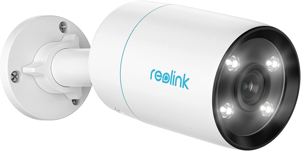 4K PoE Outdoor Security Camera with Color Night Vision I252523