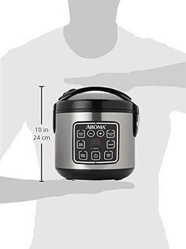 4-Cup Rice Cooker with Stainless Steel Exterior W181