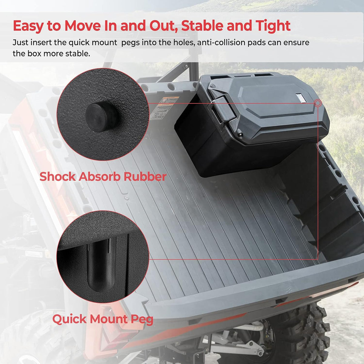 45 L Waterproof Storage Box H9570
