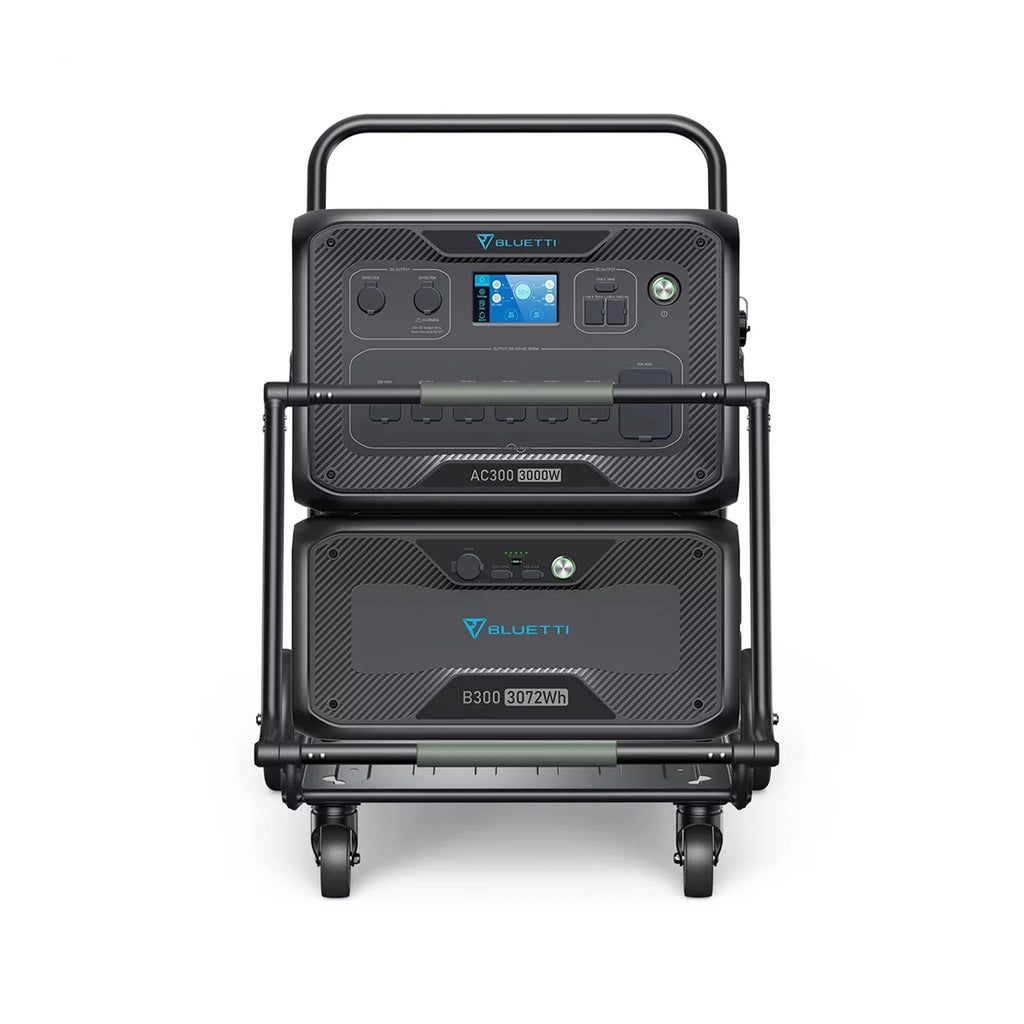 Expandable Power Station 3072Wh Solar Generator 3000W AC Output T54666