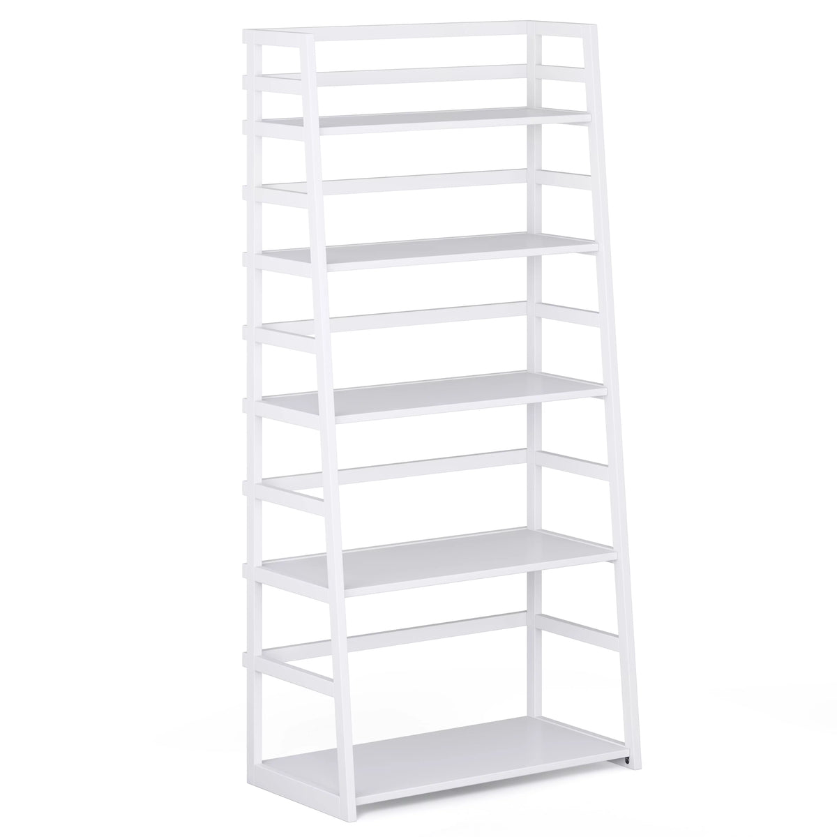 White Ladder Shelf Bookcase X515