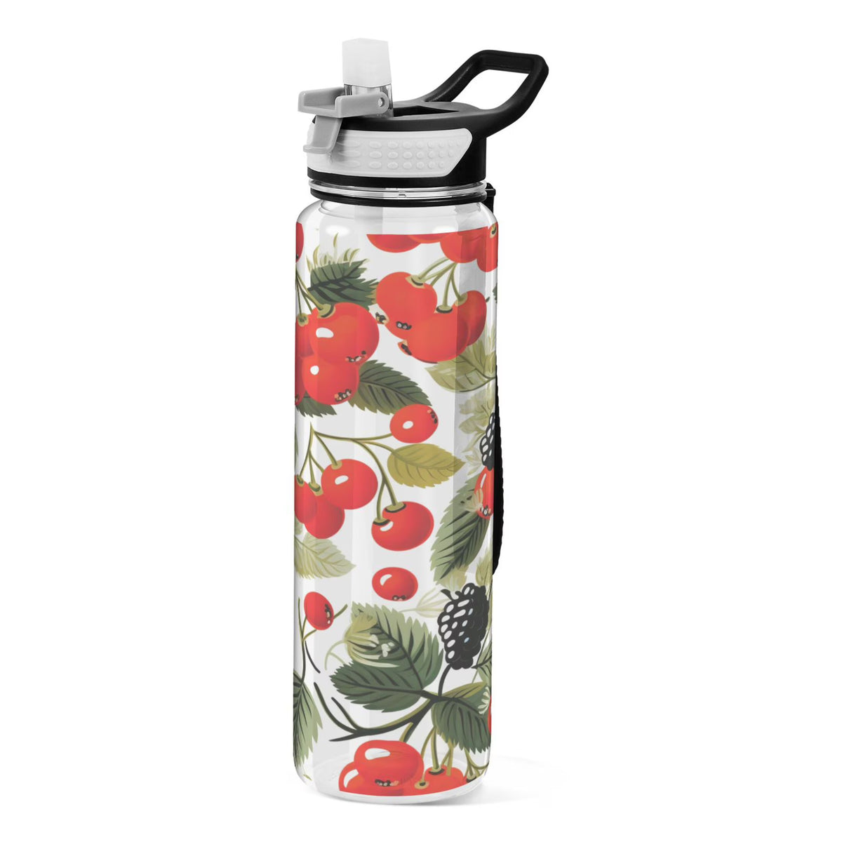 Cherry Fruits with Leaves 32oz Tritan Leakproof Sports Bottle O80639