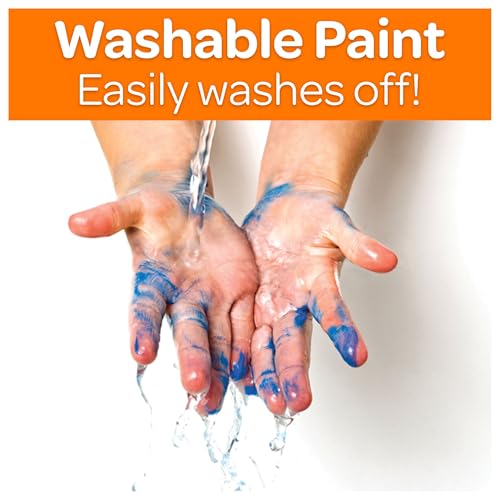 Washable Paint 12ct 16 Oz Nontoxic I170117