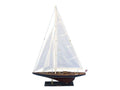 35x22 Wooden Model Sailing Yacht E528726