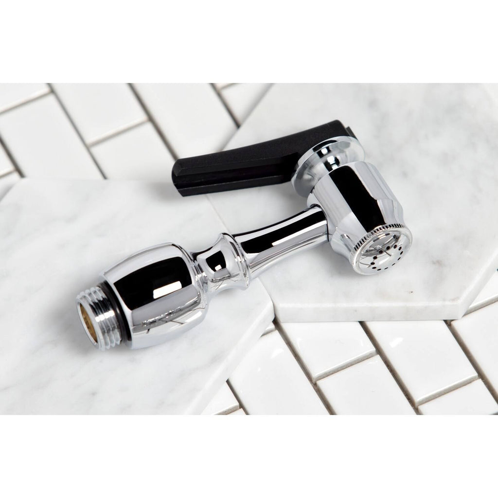 Widespread Kitchen Faucet with Brass Sprayer M9921