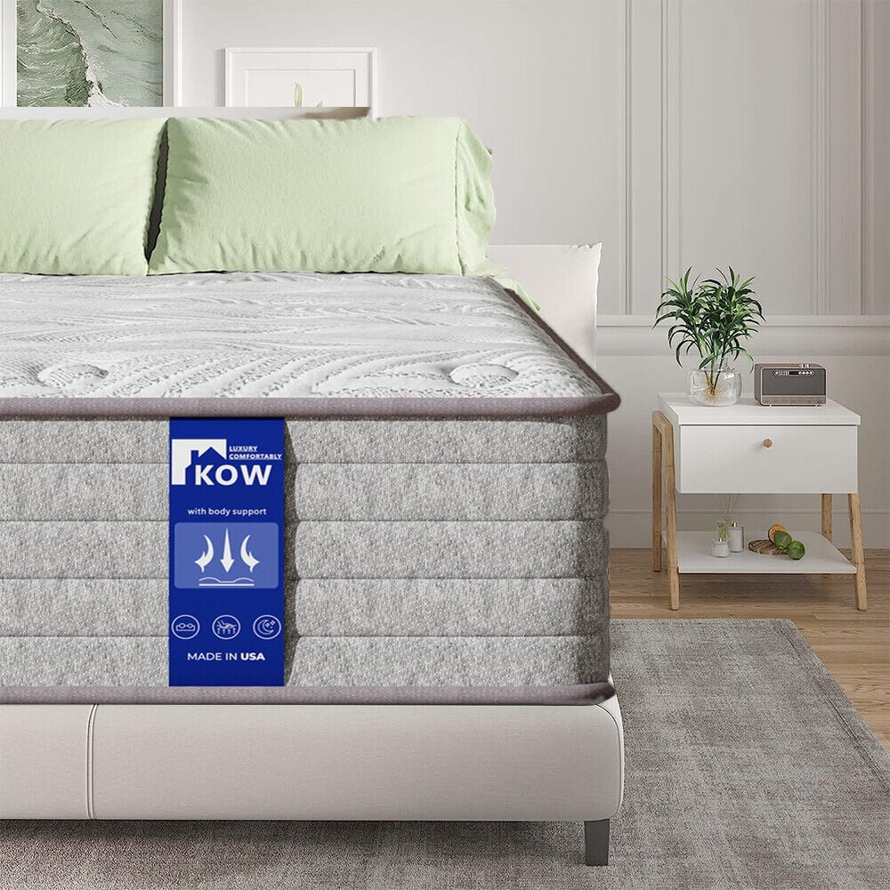 12 Full Size Gel Memory Foam Pocket Spring Mattress Z884845