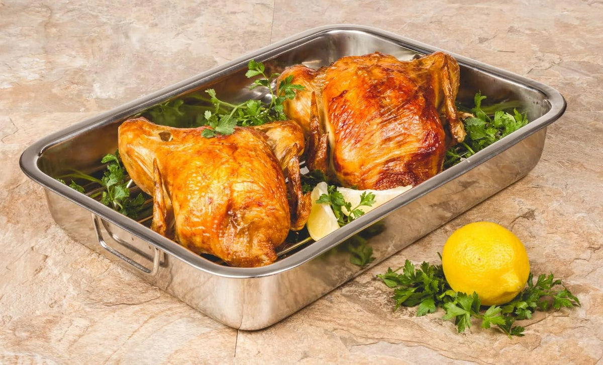 16" Rectangular Stainless Steel Baking Tray B28985