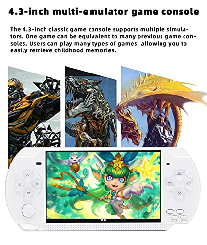 4.3 inch 8GB 2000 Games Handheld Game Console B95485