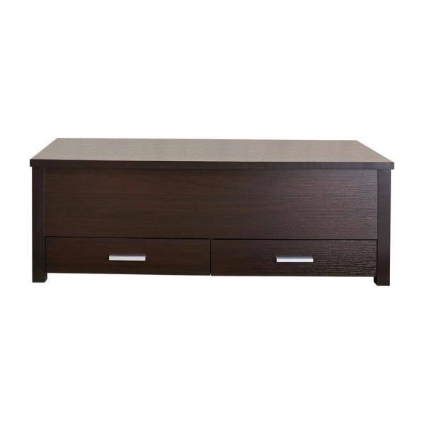 Cappuccino Lift-Top Coffee Table R7002