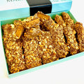 English Toffee Candy with Dark Chocolate and Roasted Almonds T145109
