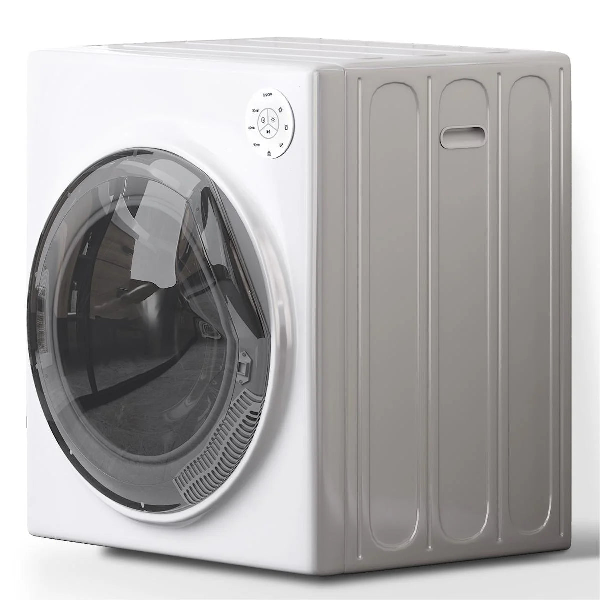 13 lbs Front Load Portable Electric Dryer with Stainless Steel Tub F62471