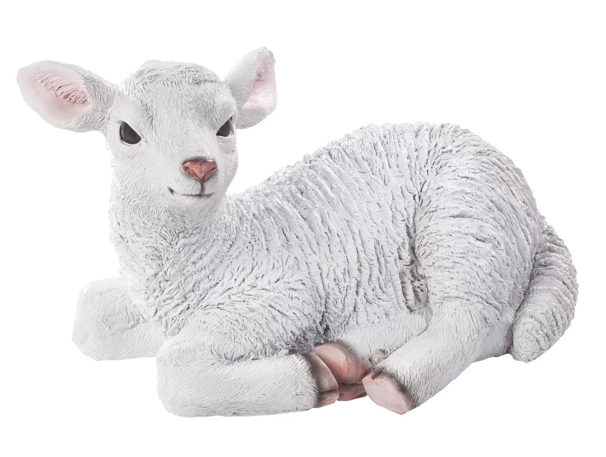 Waterproof Resin Lamb Statue W975