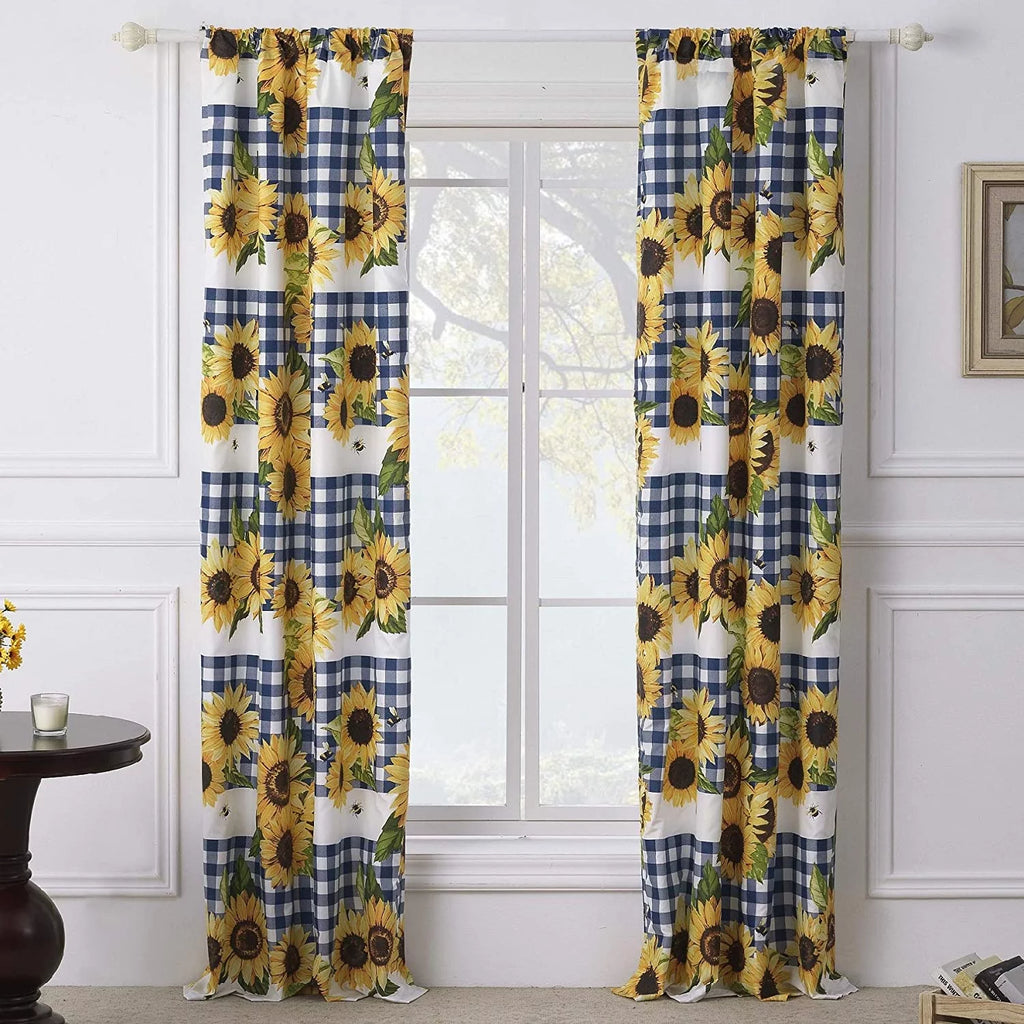 Sunflower Window Panel Pair B849534
