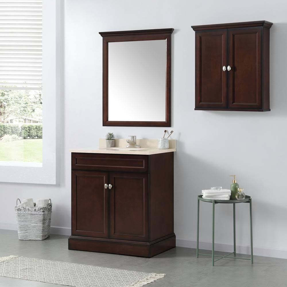 Dark Espresso Wall Cabinet P6421