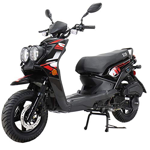 150cc Gas Moped with 12" Aluminum Wheels Q9035