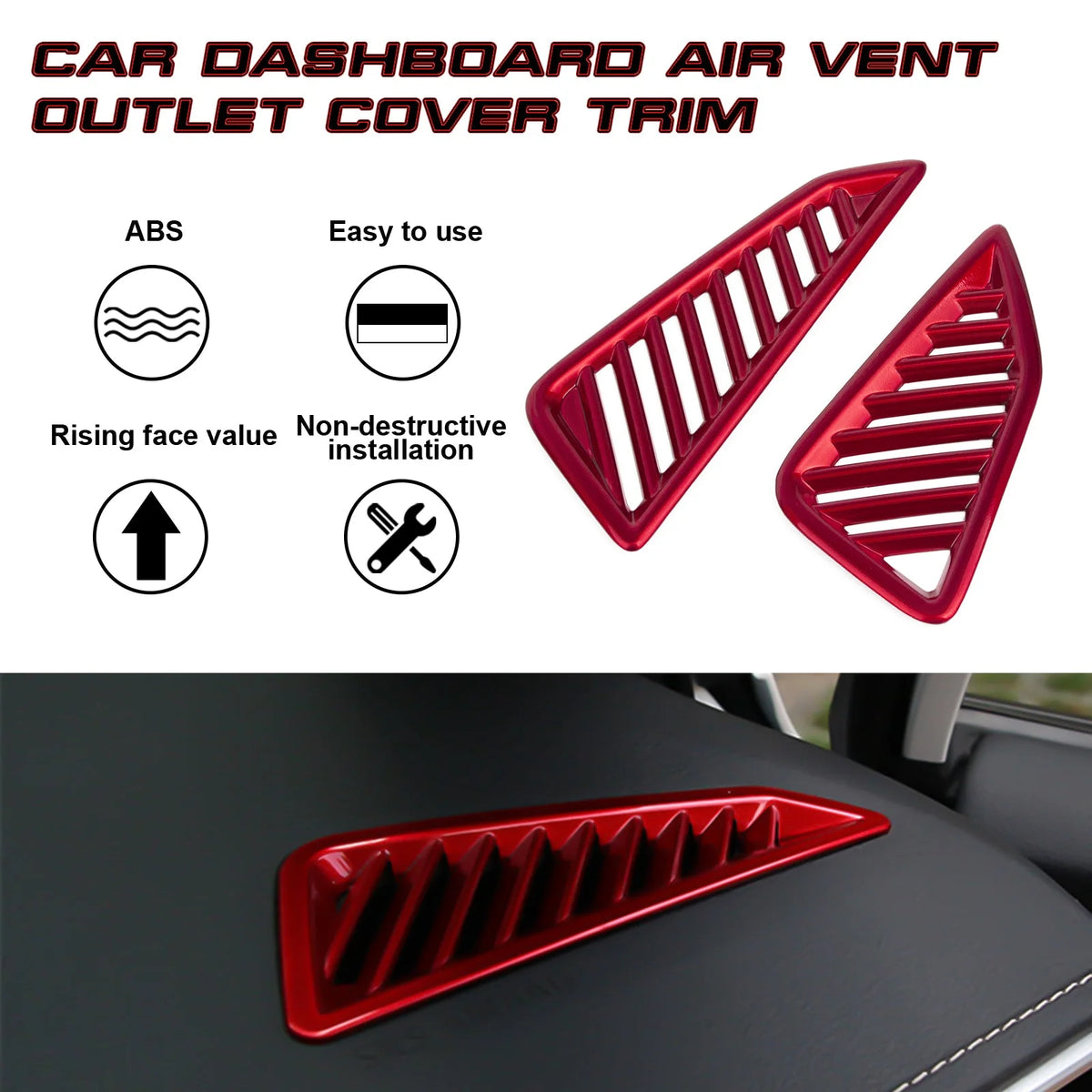 Dashboard AC Outlet Cover Trim Panel Frame V883009