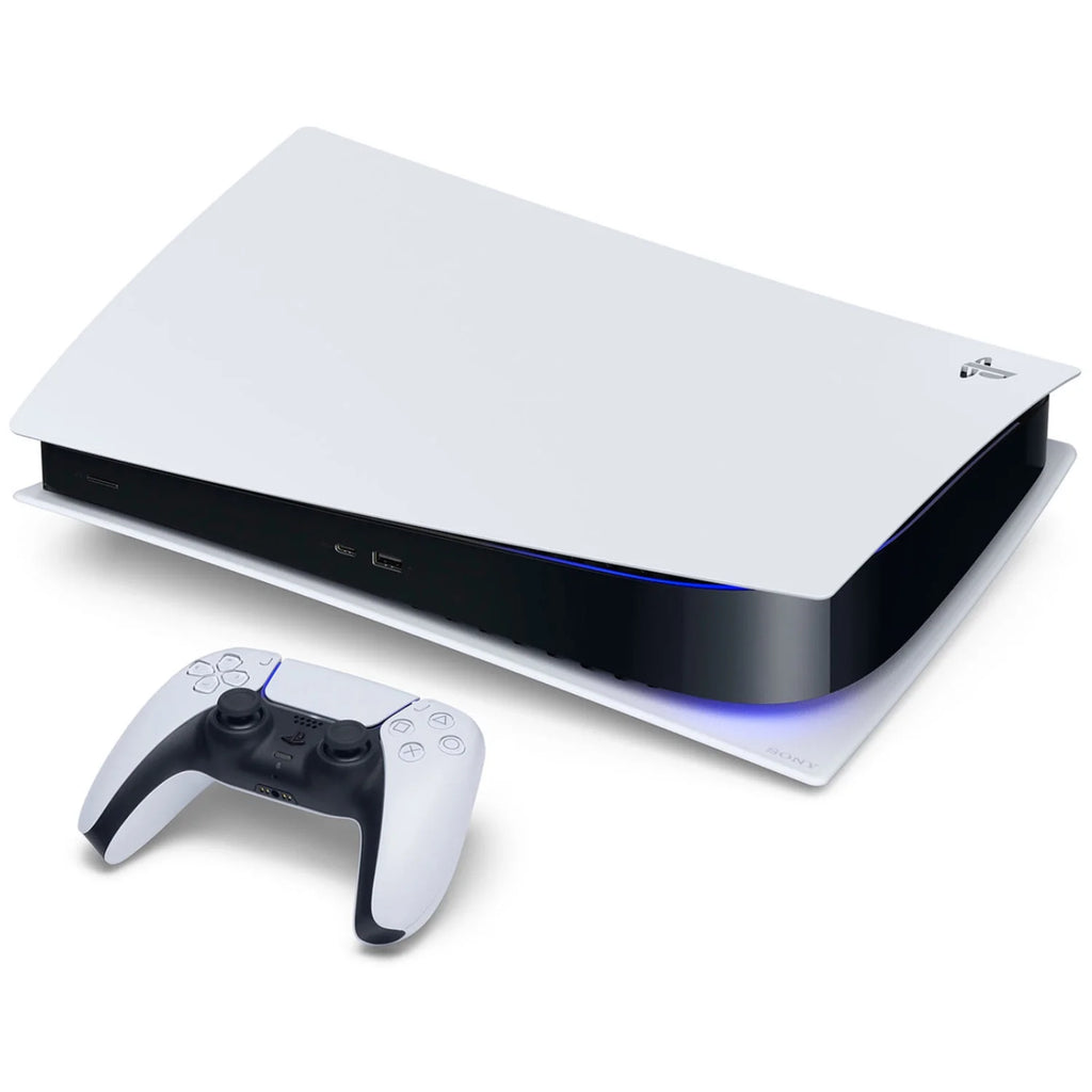 Playstation 5 Digital Edition Console with White Controller and Controller Charge Dock N7006