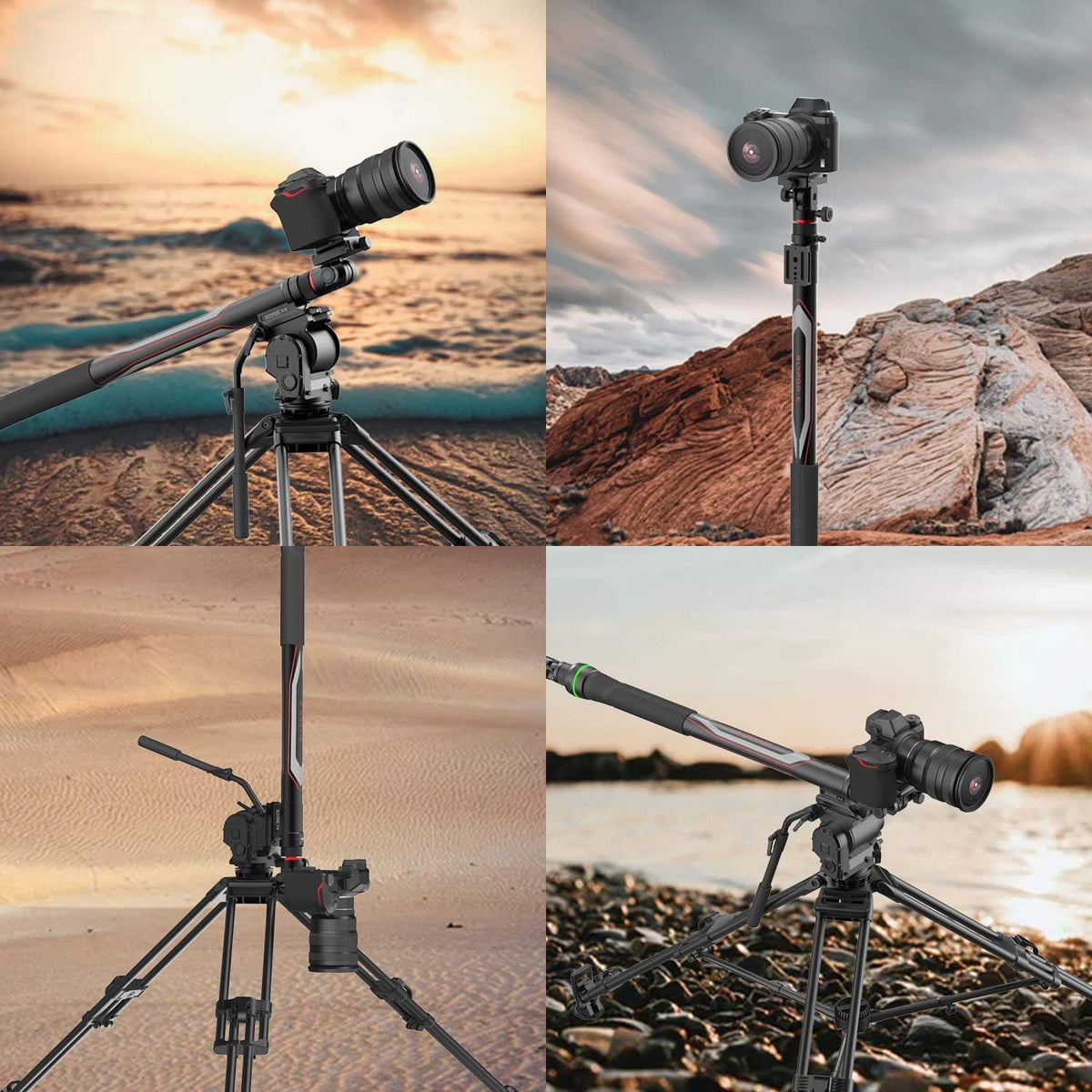 Motorized Extendable Monopod Slider for DSLR/SLR Camera P102