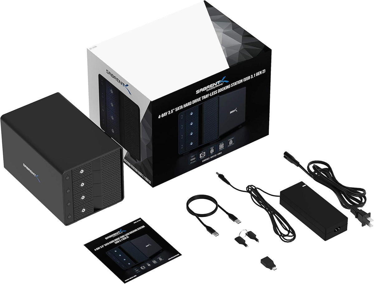USB 3.0 to SATA Dual Bay External Hard Drive Docking Station O51178