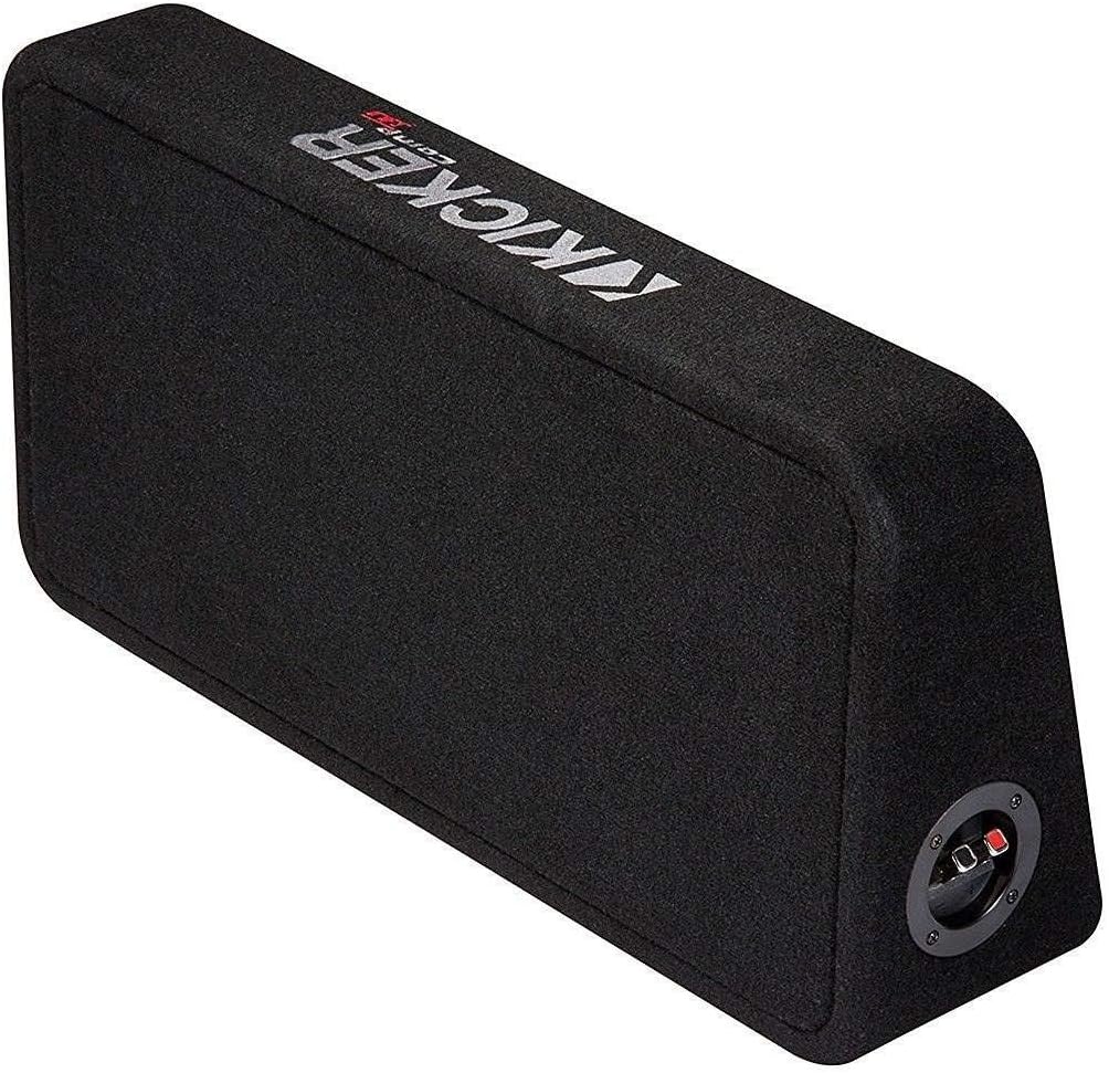 12" 2-Ohm Slim Shallow Subwoofer Sealed Enclosure I787