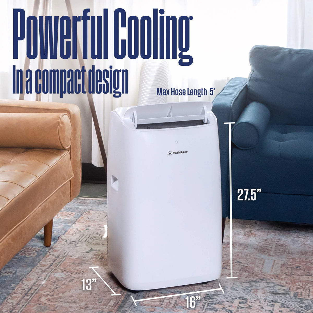 14,000 BTU Portable Air Conditioner with Heat & Dehumidifier M4477