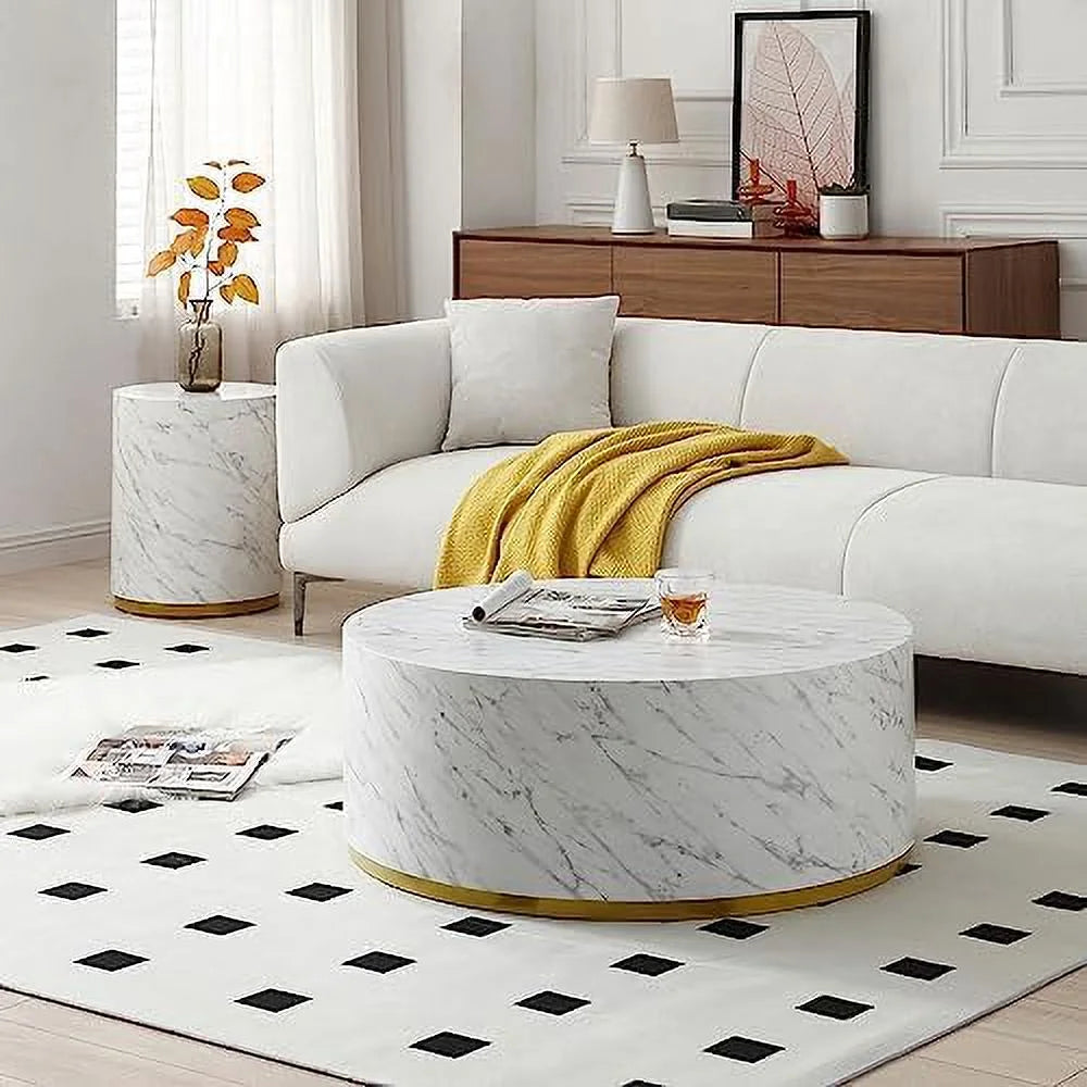 Wood Side Table Small Coffee Table Retro End Tables L456522
