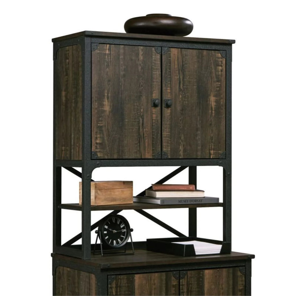 2-Piece Lateral File and Library Hutch Set A196417