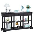Console Table with Drawers and Shelves D35104
