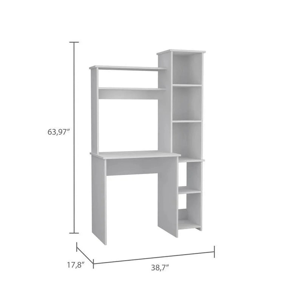 White Computer Desk R87252