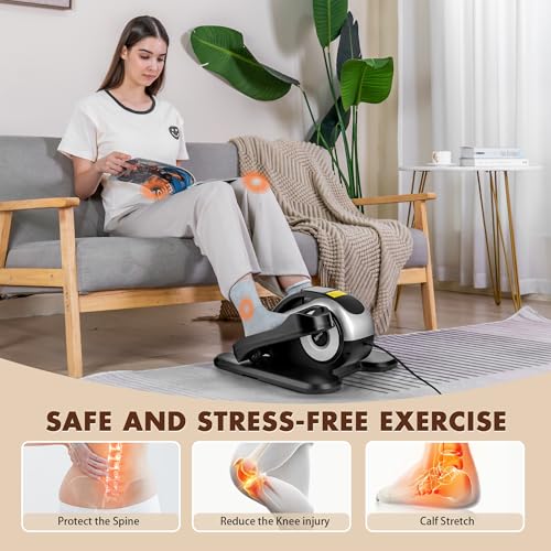 Under Desk Electric Elliptical Machine with Remote S8181