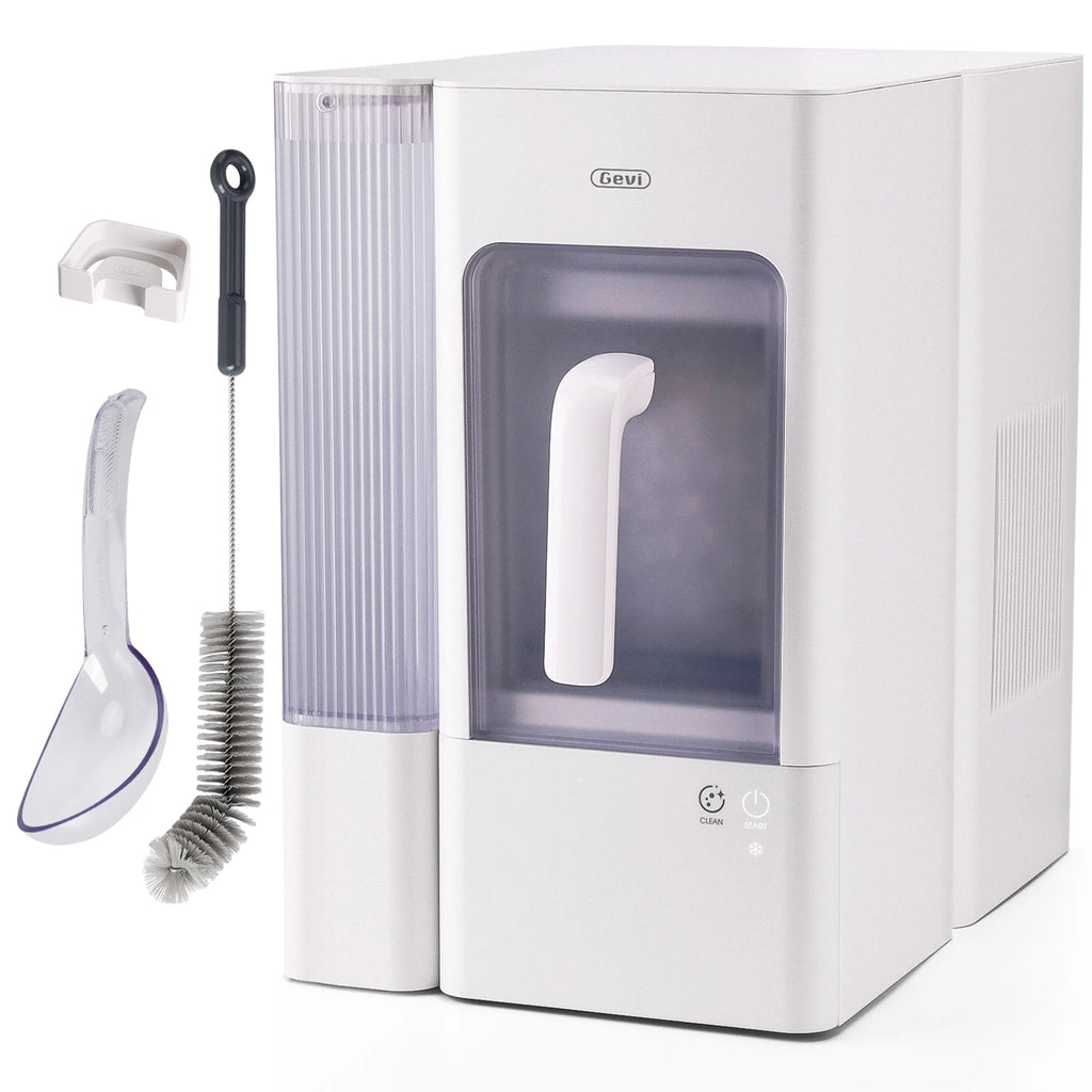 White Countertop Ice Maker with Soft Chewable Ice A532