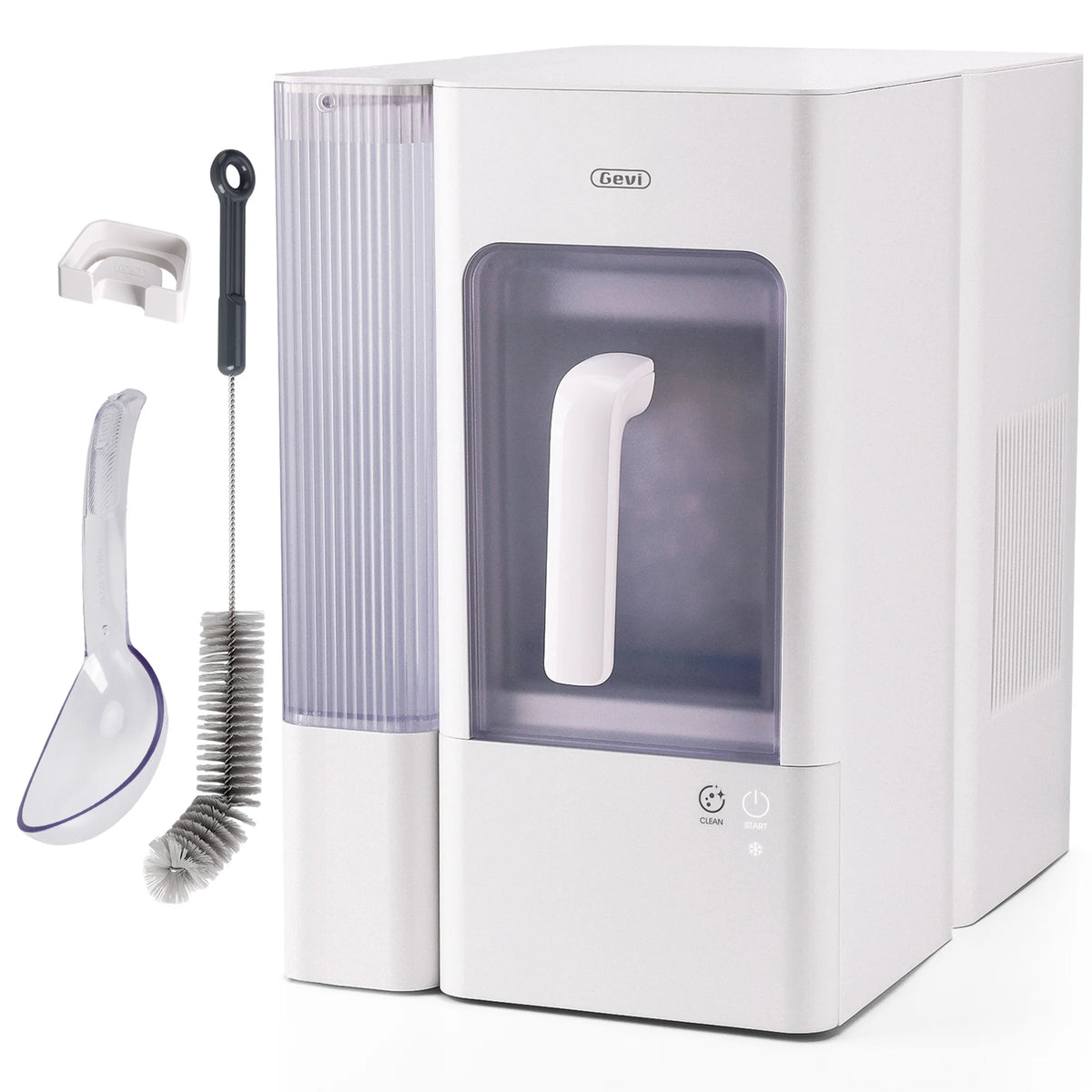 White Countertop Ice Maker with Soft Chewable Ice A532